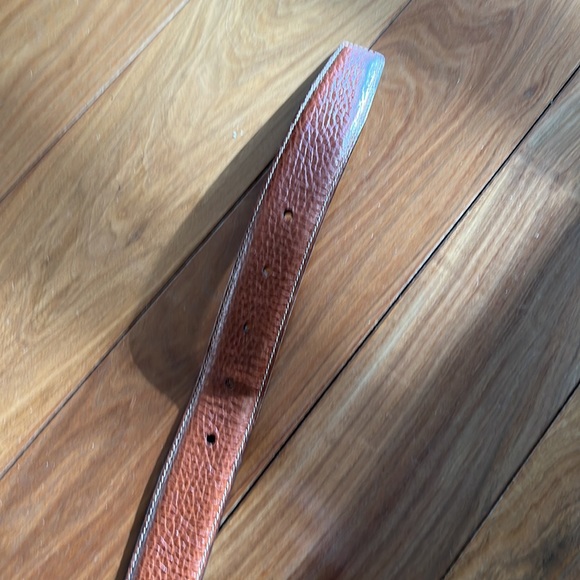 A..Testoni leather belt - Picture 6 of 7